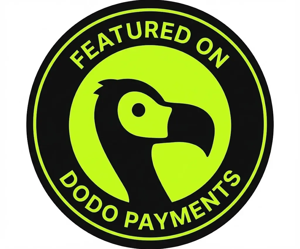 Featured on Dodo Payments Badge